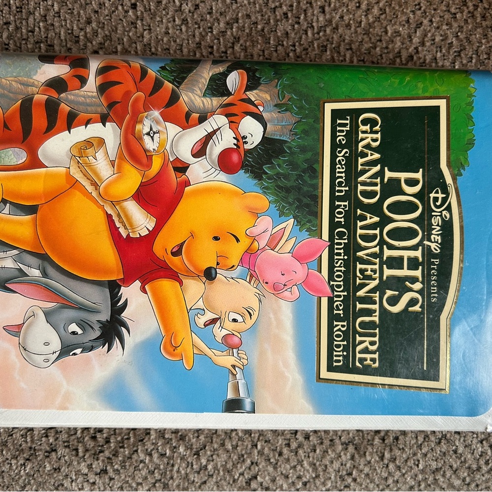 Disney Media Streamer in Orange and Yellow featuring Winnie the Pooh